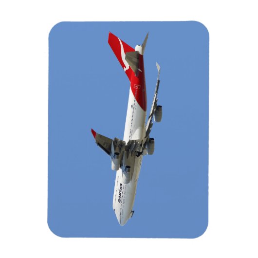 Magnet Flexible Quantas Airlines Australie (Vertical)