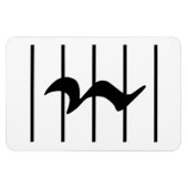 Magnet Flexible quarter rest (Horizontal)