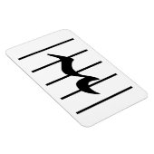 Magnet Flexible quarter rest (Côté Droit)