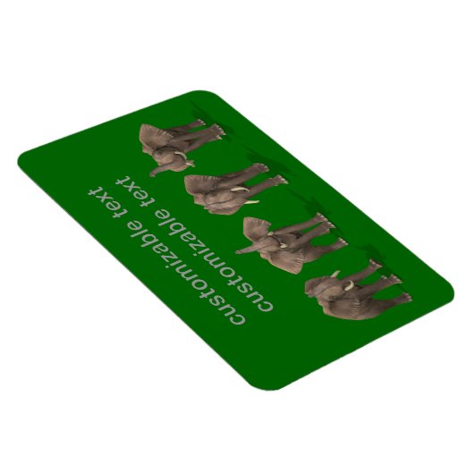Magnet Flexible Quartet des éléphants (Côté Droit)