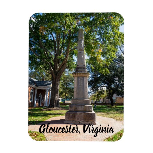 Magnet Flexible Quartier historique de Gloucester, Virginie (Vertical)