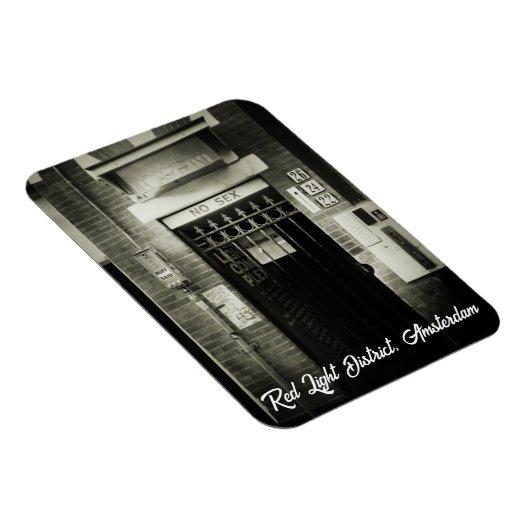 Magnet Flexible Quartier Red Light, Amsterdam (Côté Droit)