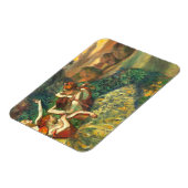 Magnet Flexible Quatre Danseurs Edgar Degas (Côté Gauche)