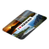 Magnet Flexible Quatre photo collage Hawaii souvenir (Côté Gauche)