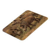 Magnet Flexible Quatre voitures dans un paysage français (par Rosa (Côté Gauche)