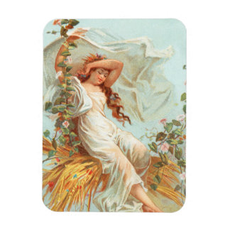 Magnet Flexible Que Noël soit Lumineux et Heureux, Carte Antique