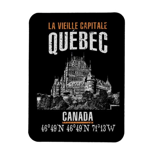 Magnet Flexible Québec (Vertical)