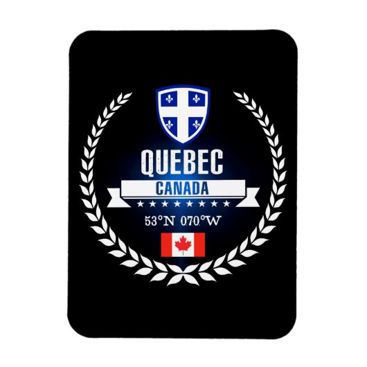 Magnet Flexible Québec (Vertical)
