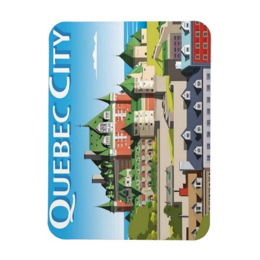 Magnet Flexible Québec Canada (Vertical)