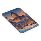 Magnet Flexible Quebec City Chateau Frontenac (Côté Droit)