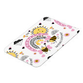 Magnet Flexible Queen Bees Best Friends Forever Cute (Côté Gauche)