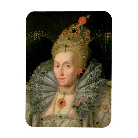 Magnet Flexible Queen Elizabeth I (portrait de bust length) (Vertical)