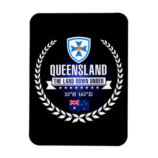 Magnet Flexible Queensland (Vertical)