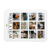 Magnet Flexible Quelle année Famille Photos vacances (Horizontal)