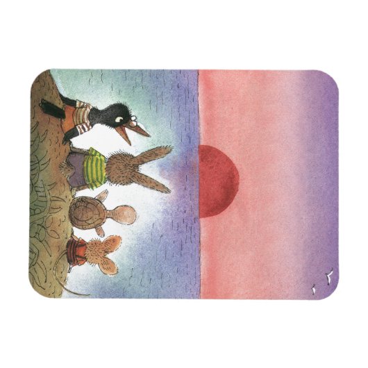 Magnet Flexible Quelque chose de rouge (Horizontal)