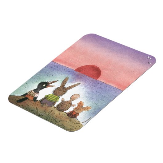 Magnet Flexible Quelque chose de rouge (Côté Gauche)