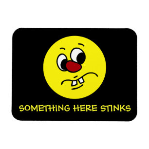 Magnet Flexible Quelque chose visage Stinky grincheux