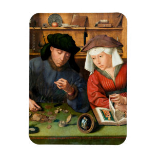 Magnet Flexible Quentin Matsys - Le Moneylender et sa femme