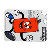 Magnet Flexible Qu'est-ce que Popping ? Soda Can Buddy (Horizontal)
