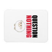 Magnet Flexible Question Aucun mouton (Horizontal)