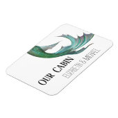 Magnet Flexible Queue de sirène de porte de croisière personnalisé (Côté Gauche)