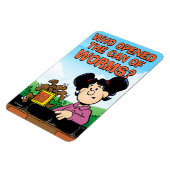 Magnet Flexible Qui a ouvert la boîte des vers (Côté Gauche)