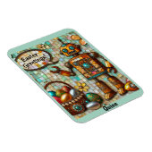 MAGNET FLEXIBLE QUINN ~ GREETINGS DE L'EST ~ (Côté Droit)