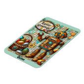 MAGNET FLEXIBLE QUINN ~ GREETINGS DE L'EST ~ (Côté Gauche)