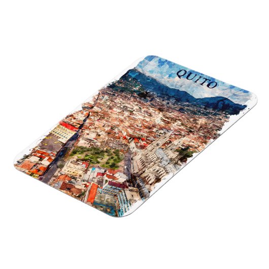 Magnet Flexible Quito Ecuador (Côté Gauche)