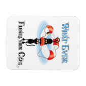 Magnet Flexible Quoi de neuf flotte vos chats 2 (Horizontal)