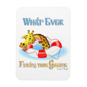 Magnet Flexible Quoi que Flotte votre Giraffe 2
