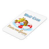 Magnet Flexible Quoi que Flotte votre Giraffe 2 (Côté Gauche)