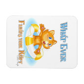 Magnet Flexible Quoi qu'il flotte votre Kitty (Horizontal)