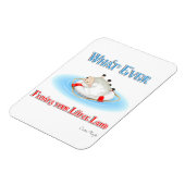 Magnet Flexible Quoi Qu'Il Flotte Votre Petit Agneau (Côté Gauche)