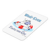 Magnet Flexible Quoi qu'il flotte votre vache 3 (Côté Gauche)