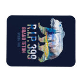 Magnet Flexible R.I.P. 399 La Reine des Tétons Ours (Horizontal)