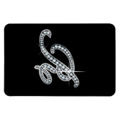 Magnet Flexible R script "Diamond Bling" (Horizontal)
