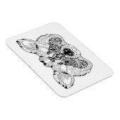 Magnet Flexible Raccoon inspiré (Côté Droit)