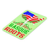 Magnet Flexible Racines basques américaines (Côté Gauche)