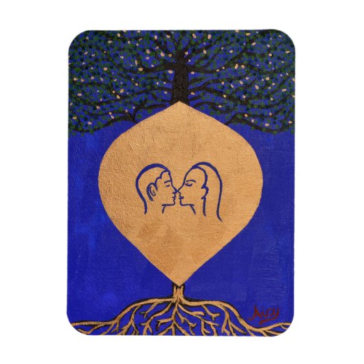 Magnet Flexible Racines de l'amour (Vertical)