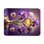 Magnet Flexible Radiant Iris Blossom Render 3D par Neskie D (Horizontal)