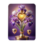 Magnet Flexible Radiant Iris Blossom Render 3D par Neskie D (Vertical)