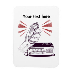 Magnet Flexible Radio amateur