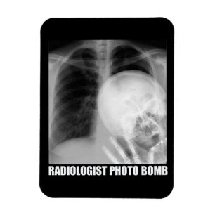 MAGNET FLEXIBLE RADIOLOGIST PHOTO BOMB