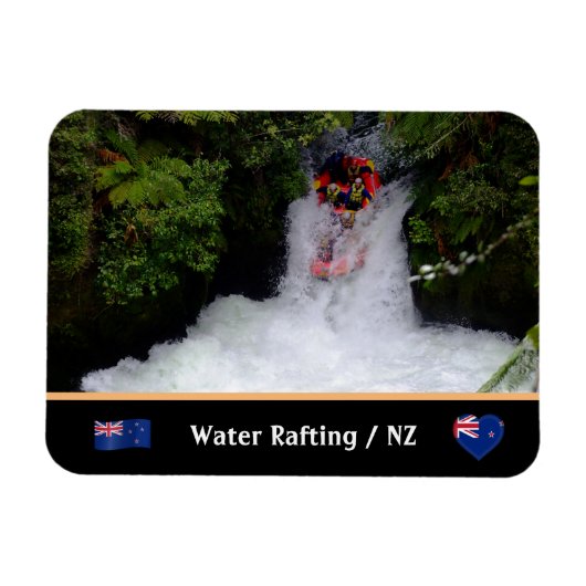 Magnet Flexible Rafting d'eau sauvage et vacances aventure/Nouvell (Horizontal)