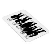 Magnet Flexible Rage Comic Mème Face À Marcher. Me Gusta. (Côté Droit)