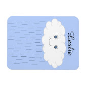Magnet Flexible Rain Cloud sourit : (Horizontal)
