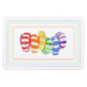 Magnet flexible RAINBOW CANDY 4x6 (Horizontal)