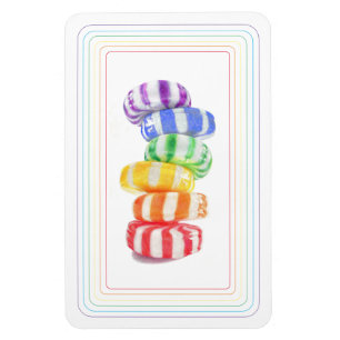 Magnet flexible RAINBOW CANDY 4x6