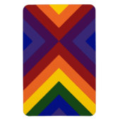 Magnet Flexible Rainbow Chevrons (Vertical)
